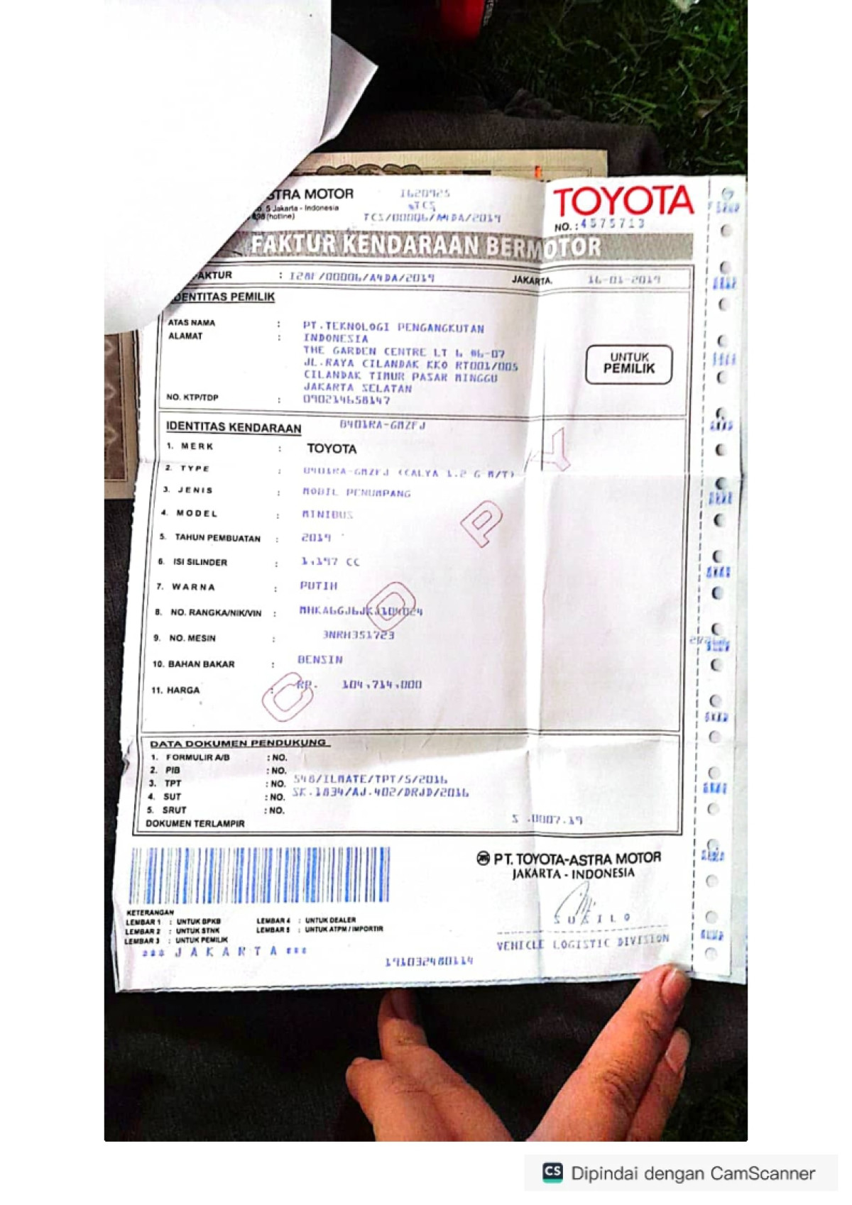 TOYOTA  CALYA  1.2 G M/T