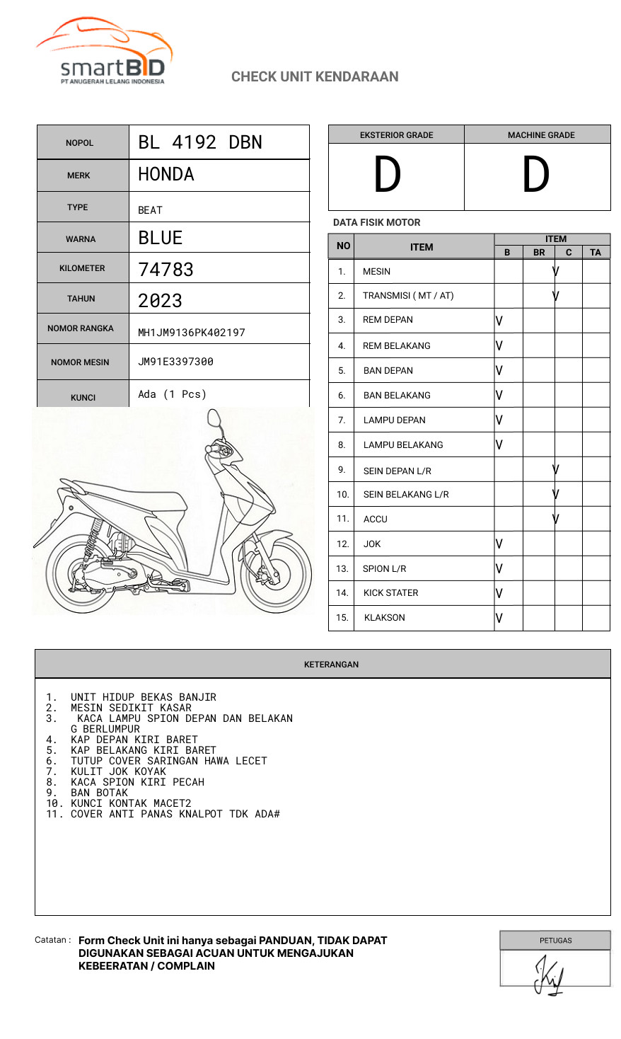 HONDA  BEAT