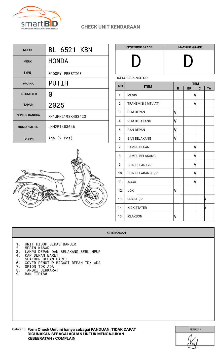 HONDA SCOOPY PRESTIGE