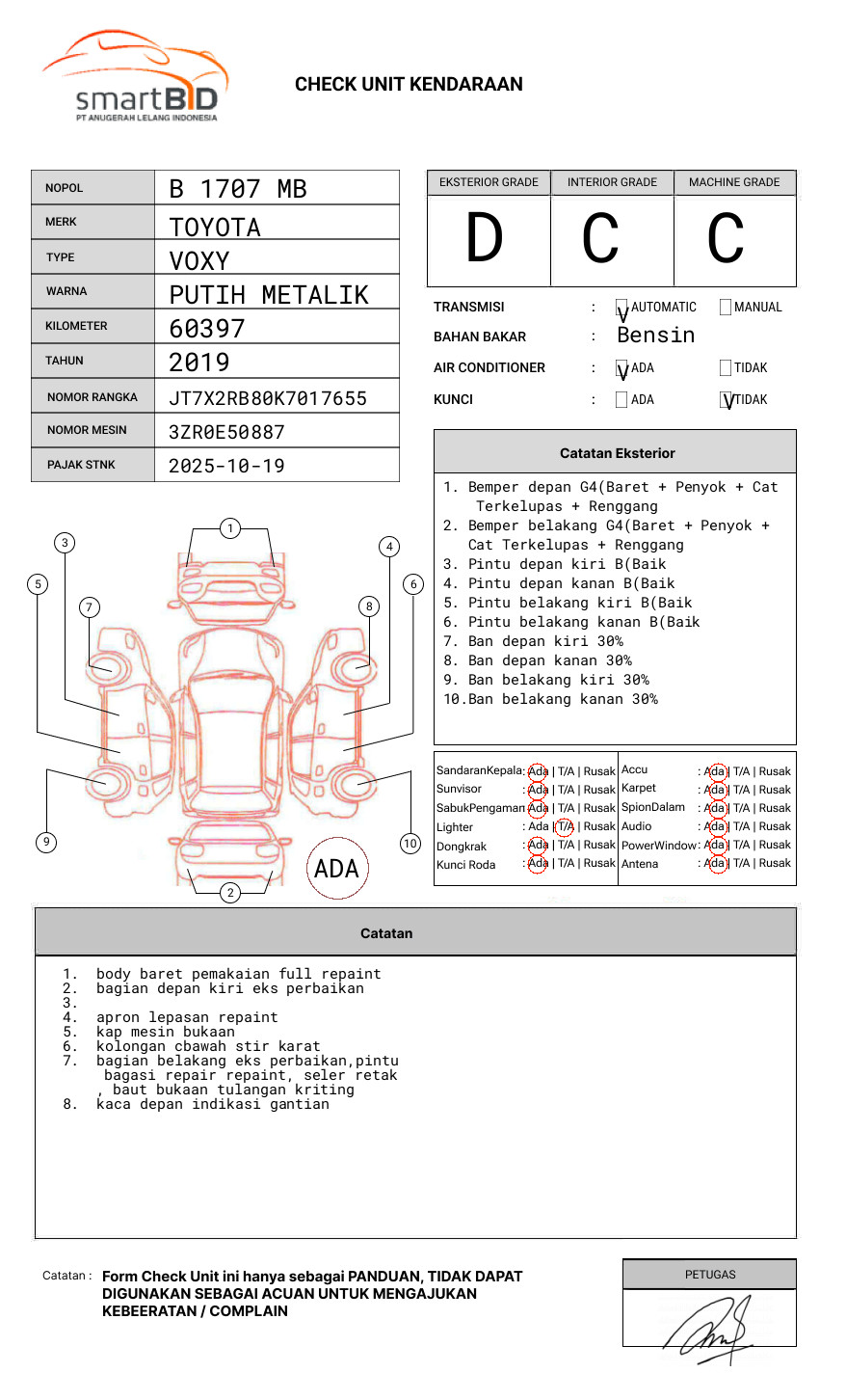 TOYOTA VOXY 2.0 AT
