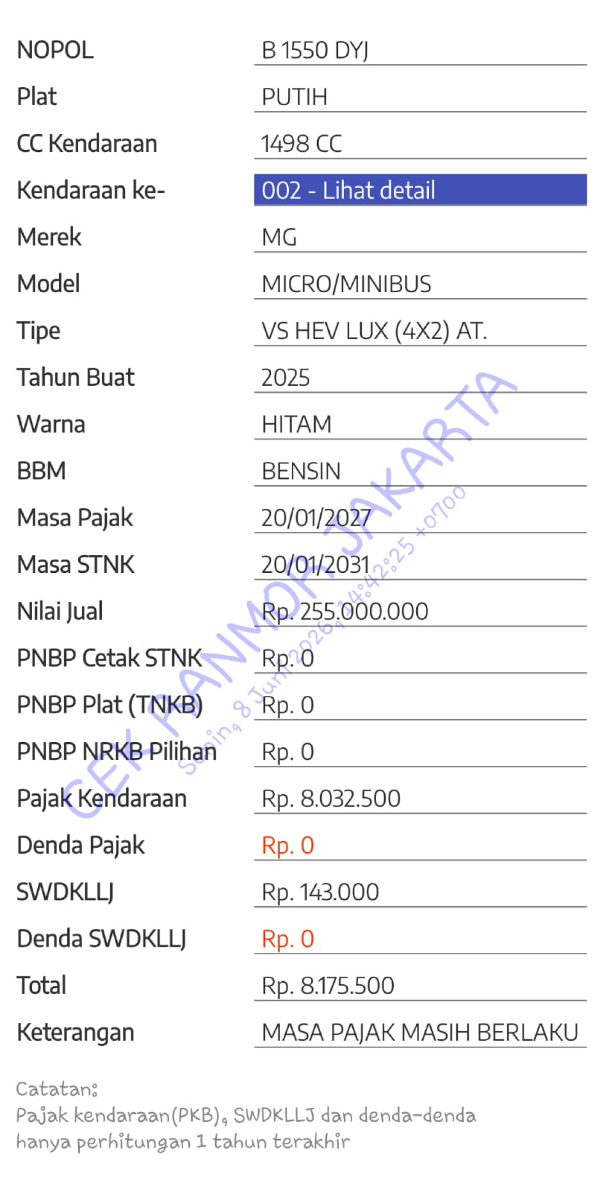 MG LUX (4X2) AT