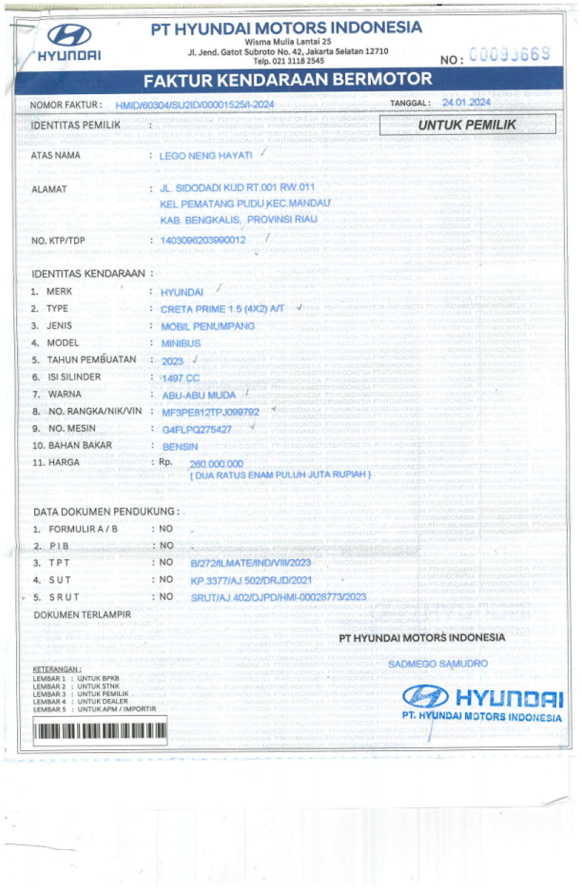 HYUNDAI CRETA PRIME AT