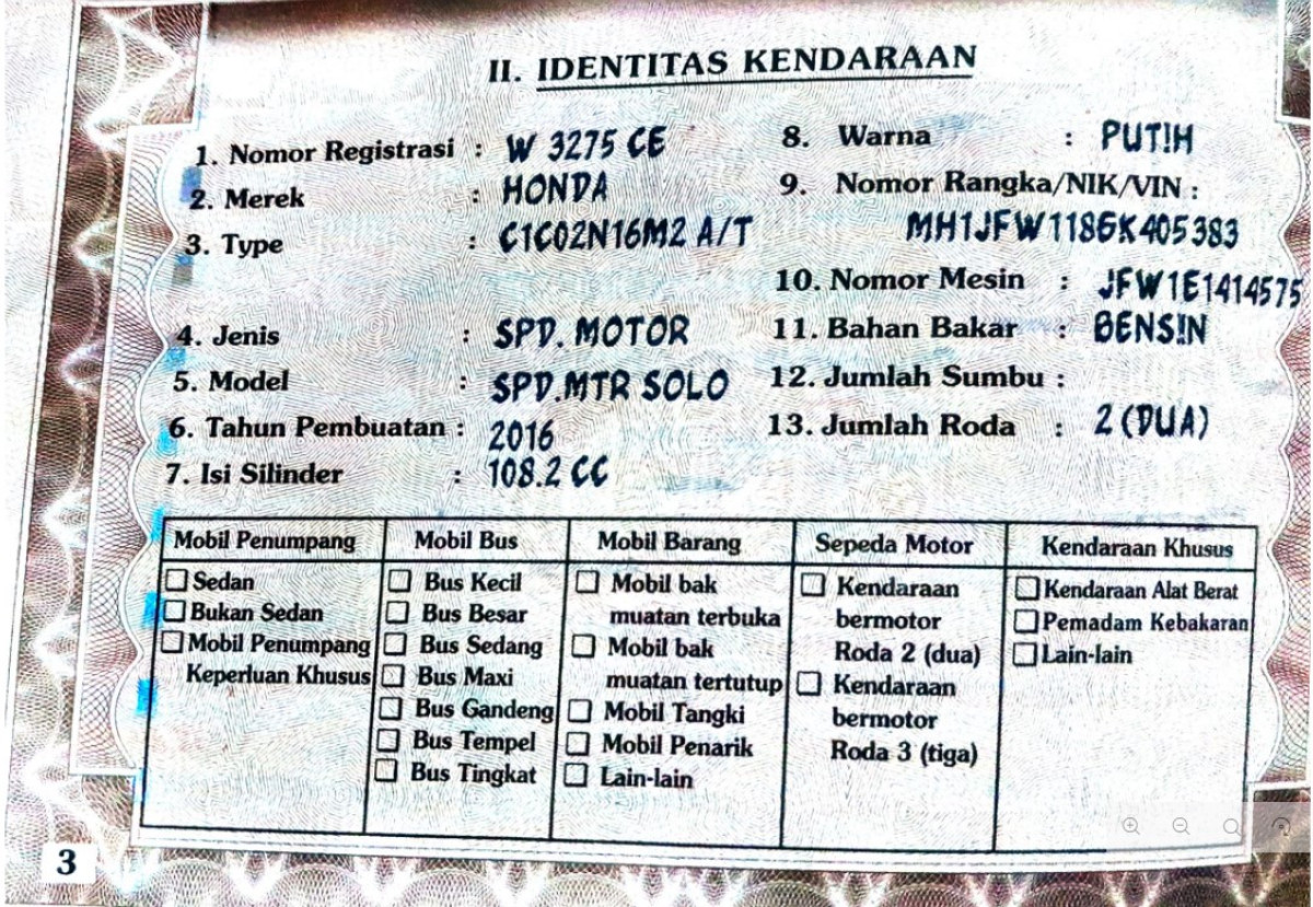 HONDA SCOOPY