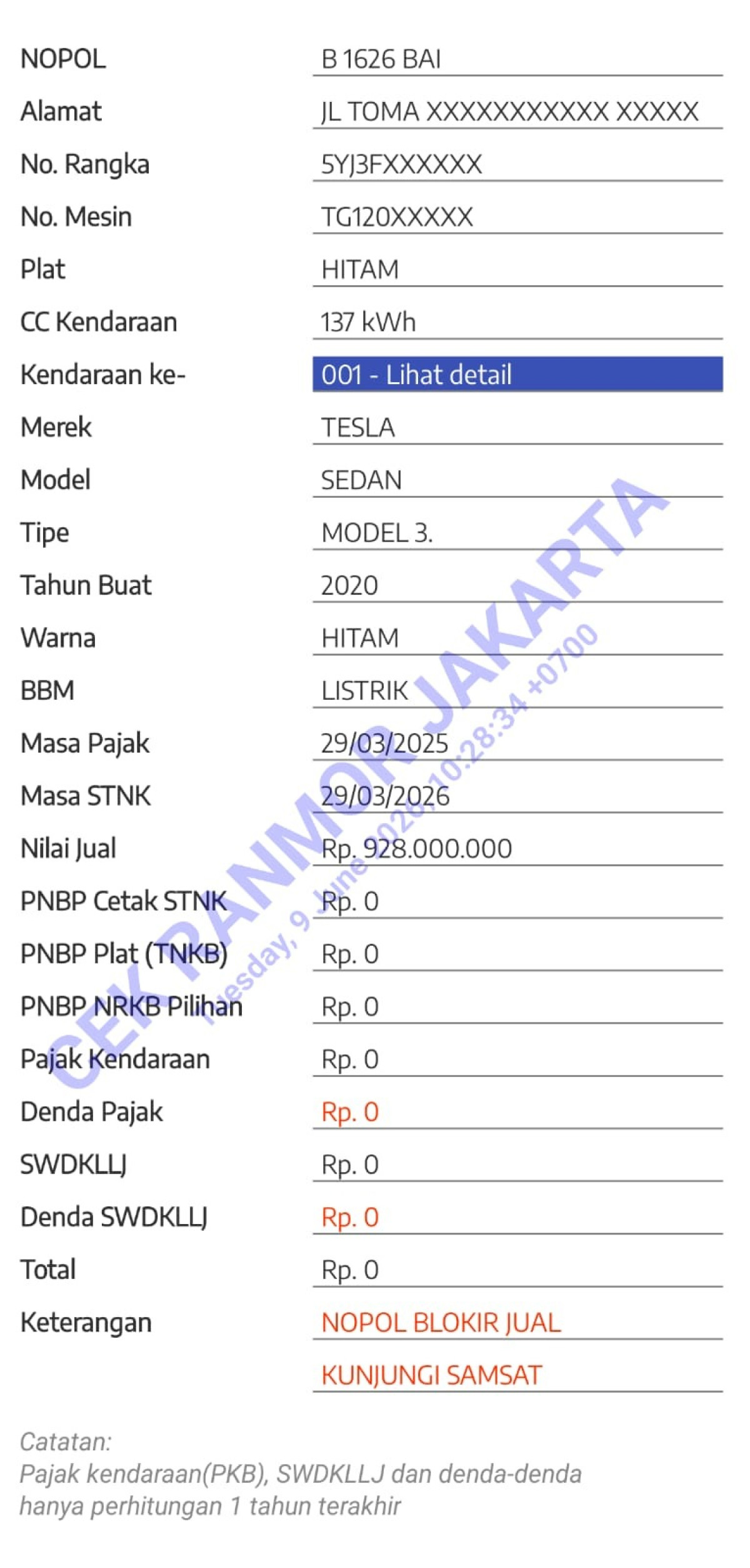 TESLA  MODEL 3