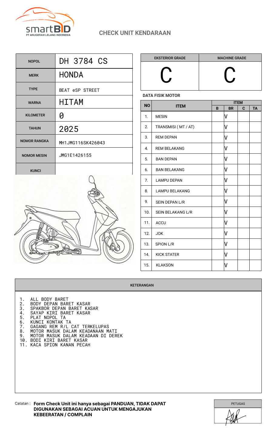 HONDA BEAT eSP STREET