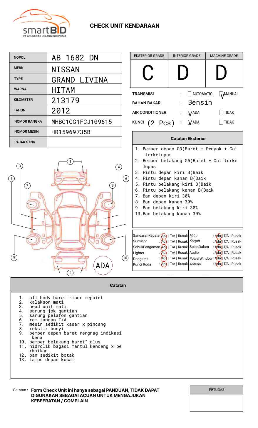 NISSAN GRAND LIVINA