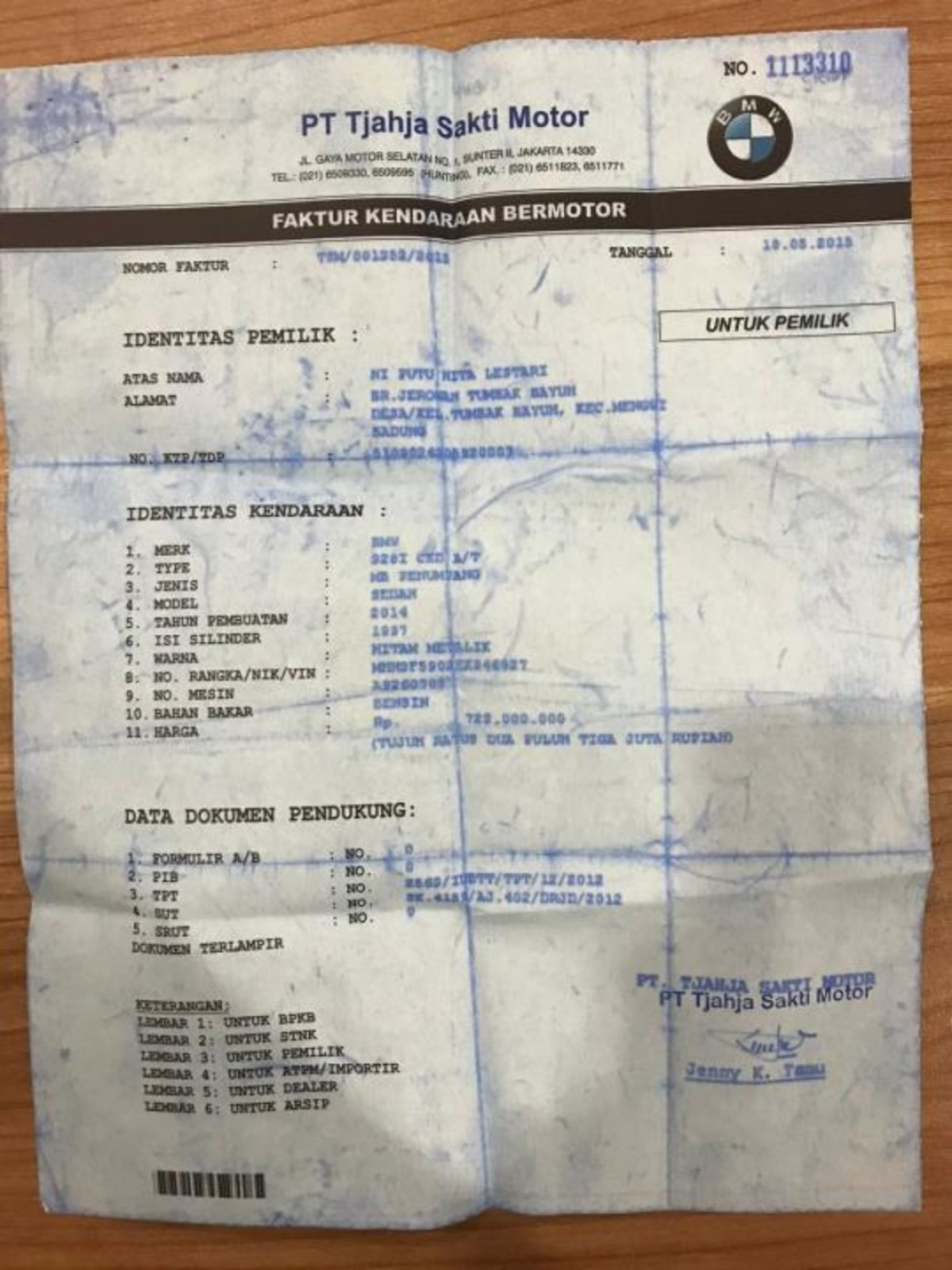 BMW 328i CKD