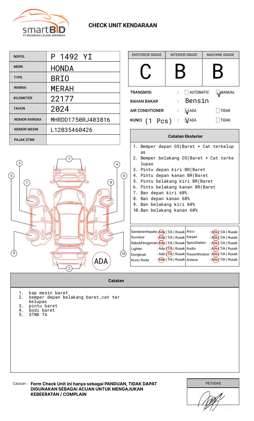 HONDA BRIO