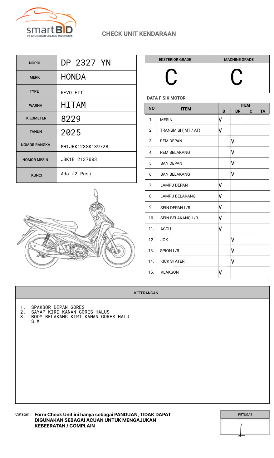 HONDA REVO FIT