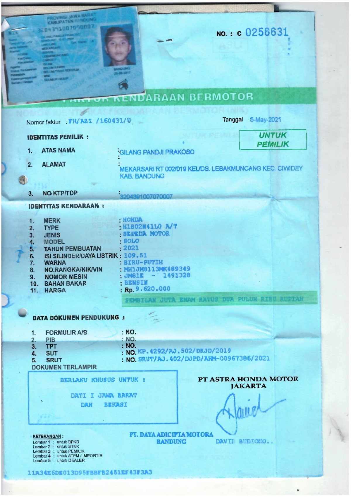 HONDA BEAT CBS CW FI SPORTY