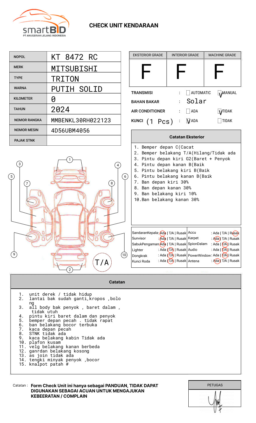 MITSUBISHI HDX SC