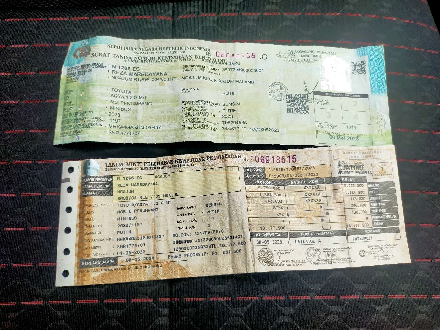 TOYOTA AGYA 1.2 G