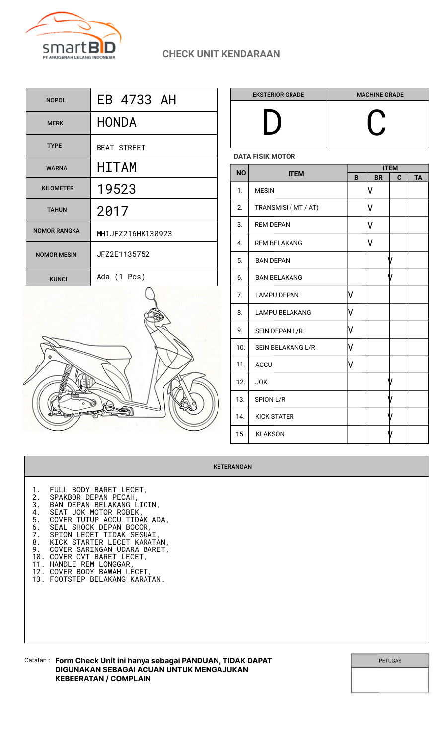 HONDA  BEAT STREET