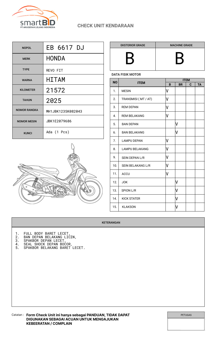 HONDA REVO FIT