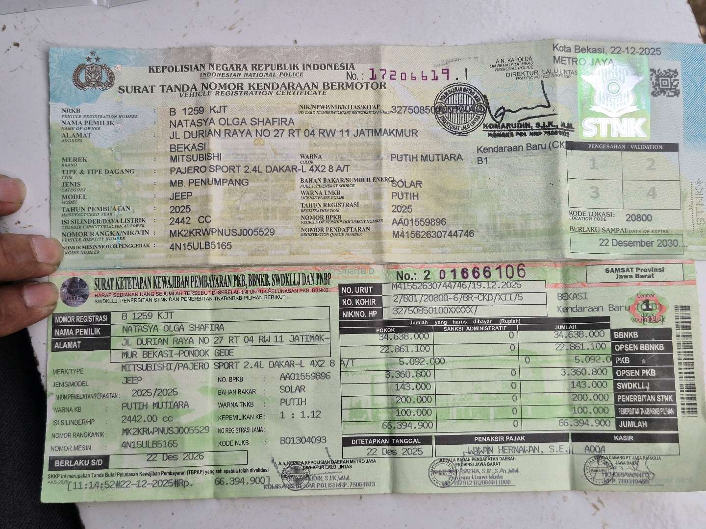 MITSUBISHI  PAJERO  SPORT 2.4L DAKAR-L (4X2)
