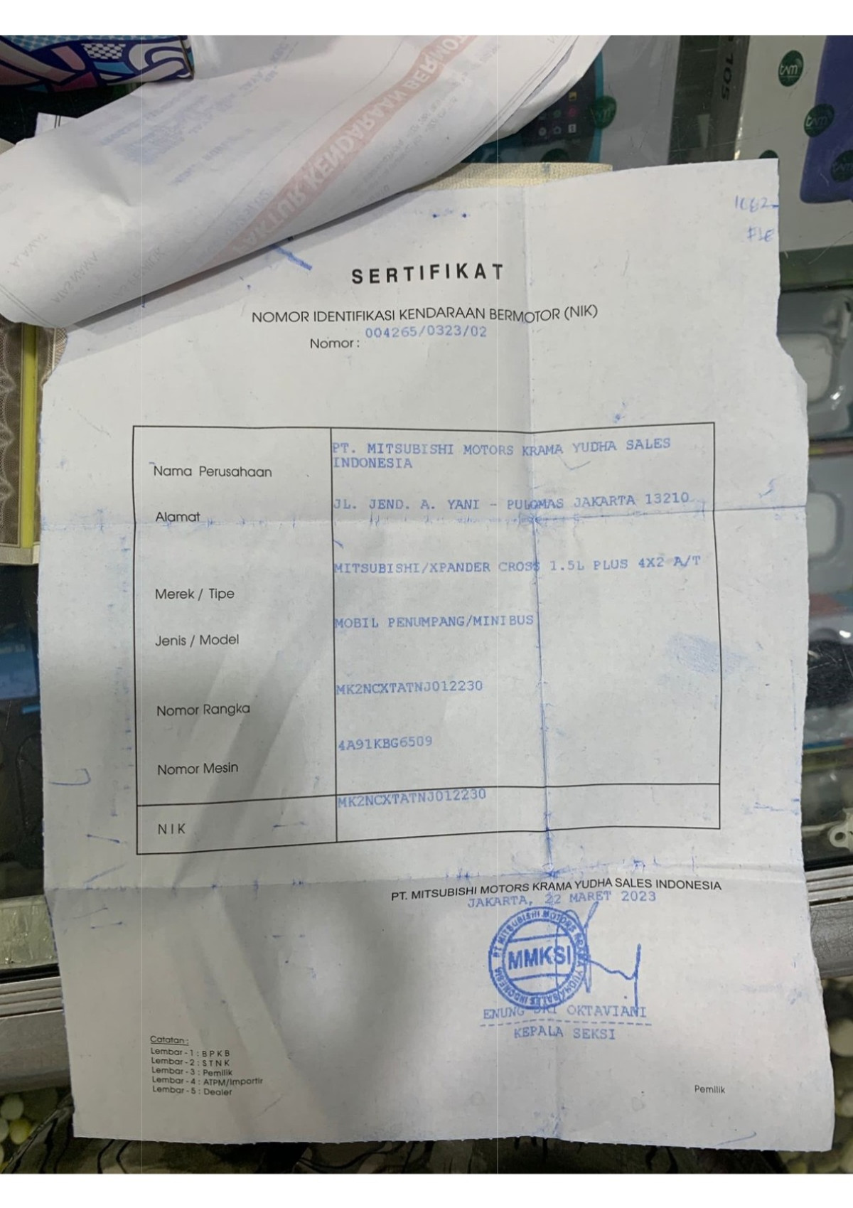 MITSUBISHI XPANDER