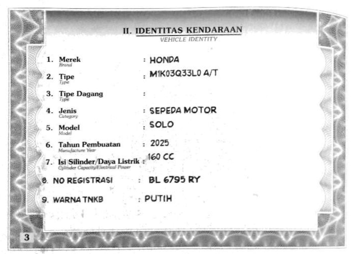 HONDA STYLO