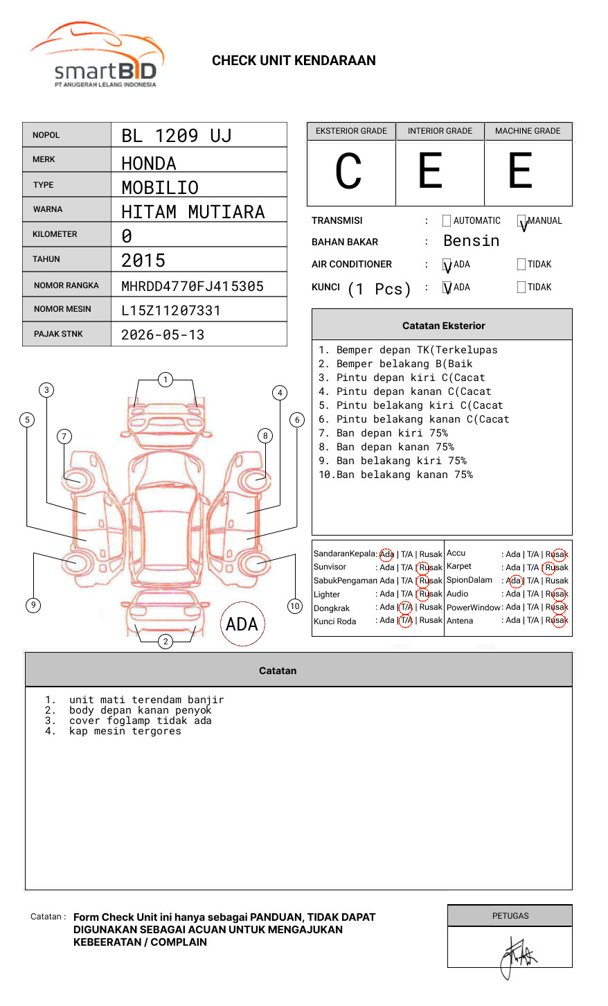 HONDA MOBILIO
