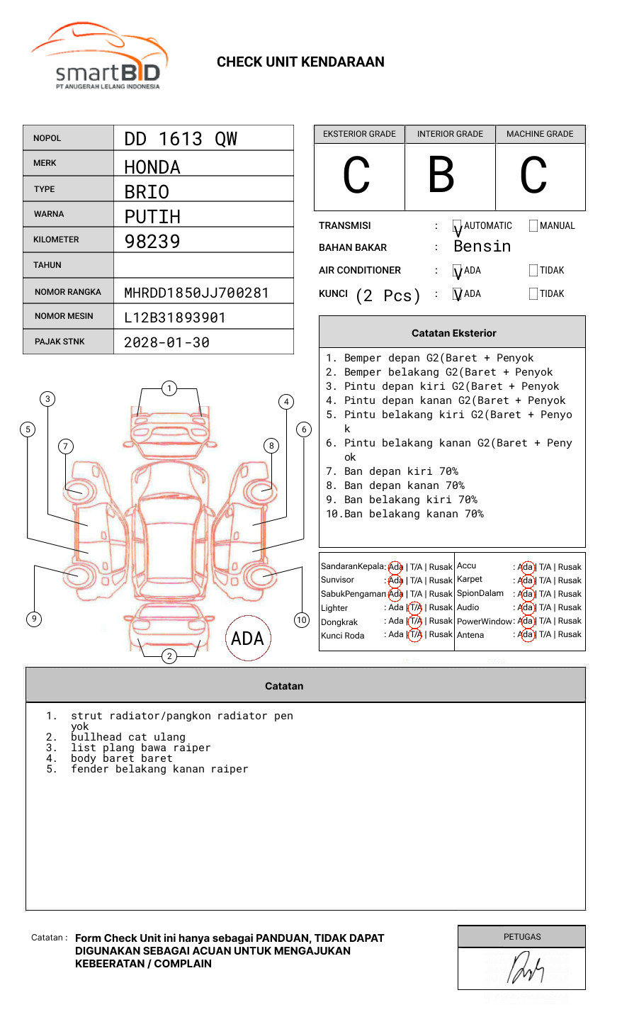 HONDA BRIO