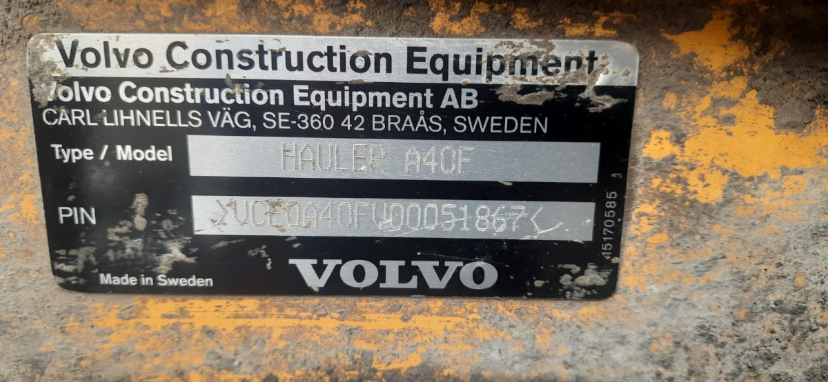 VOLVO ADT A40F