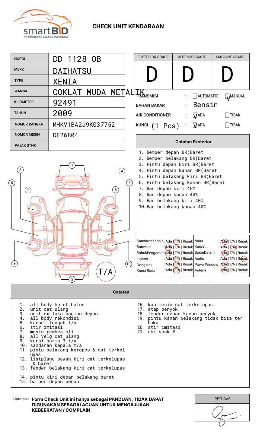 DAIHATSU XENIA