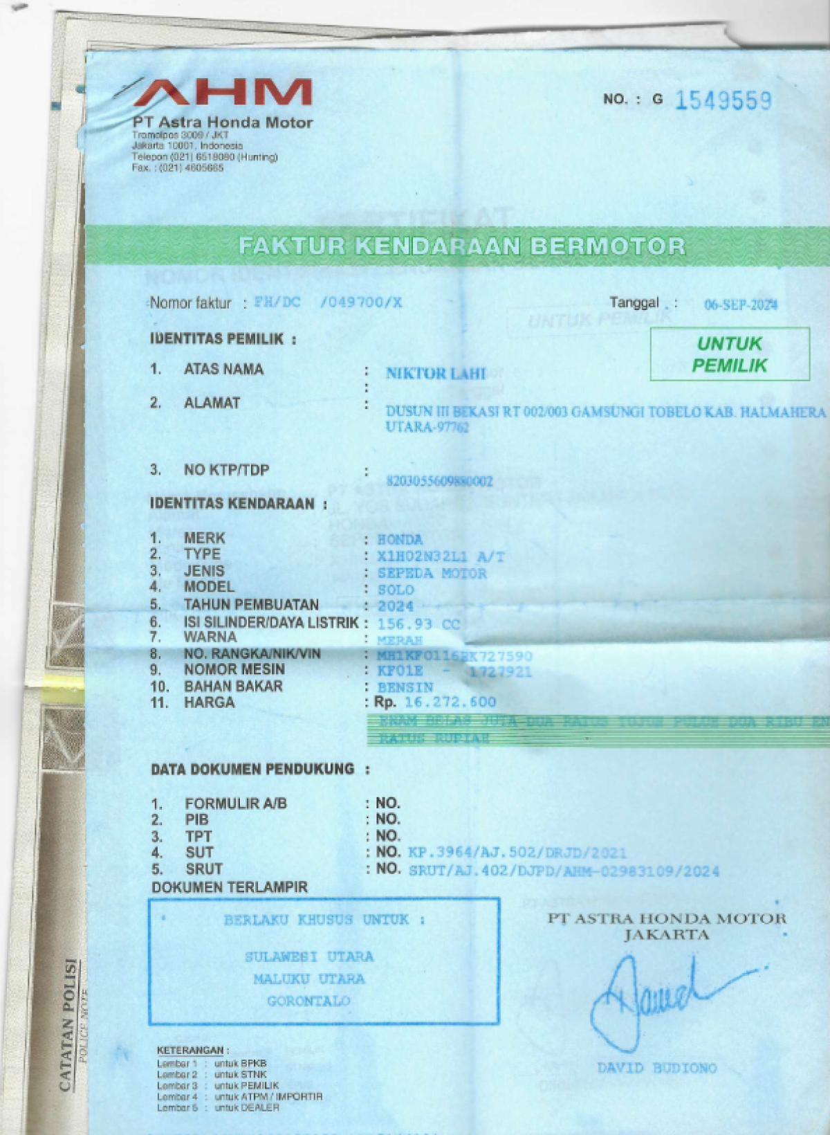 HONDA  VARIO 160