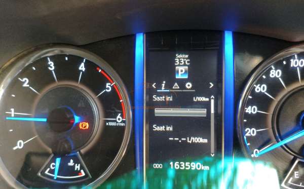 TOYOTA FORTUNER G 2.4