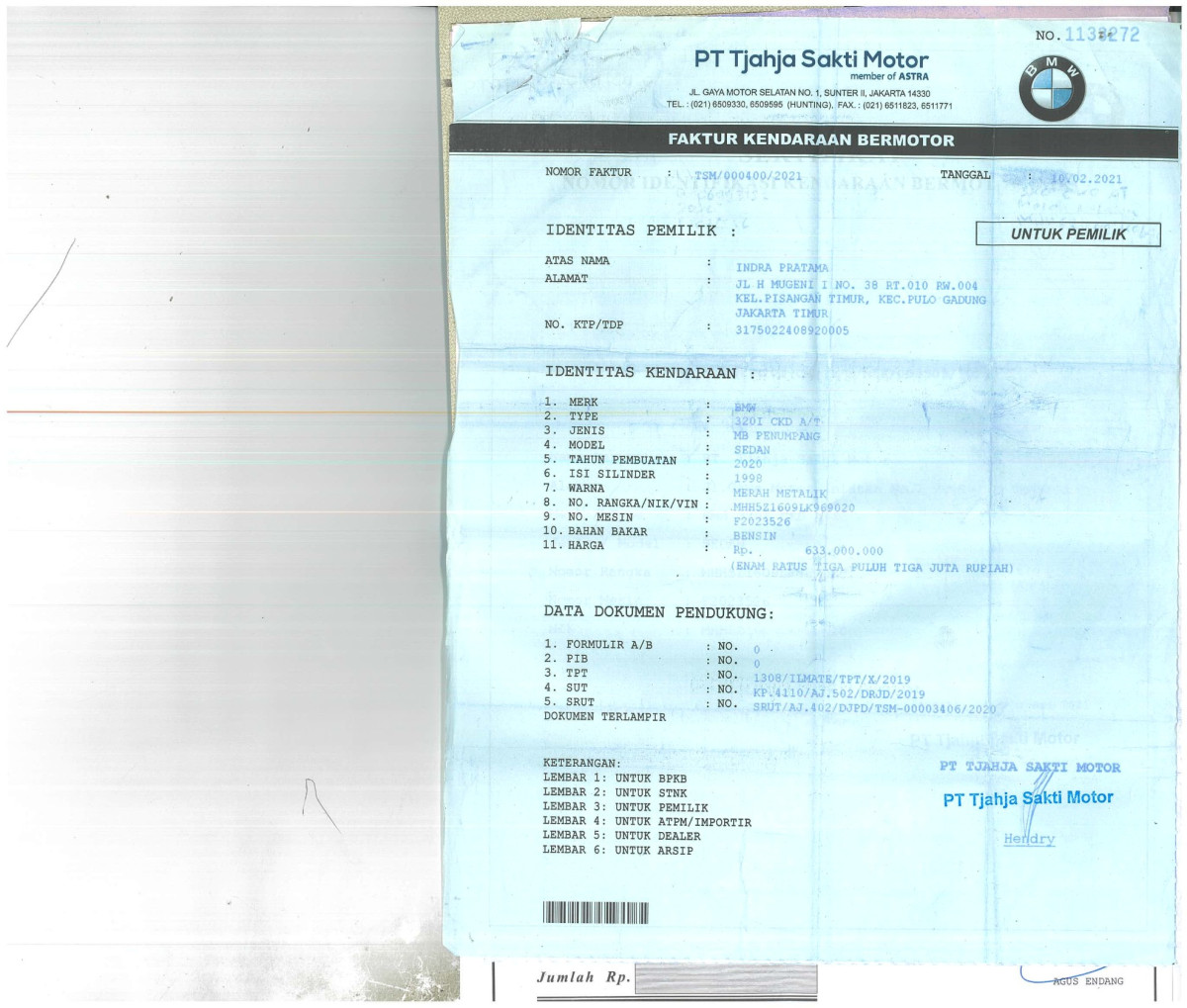 BMW 320I CKD AT