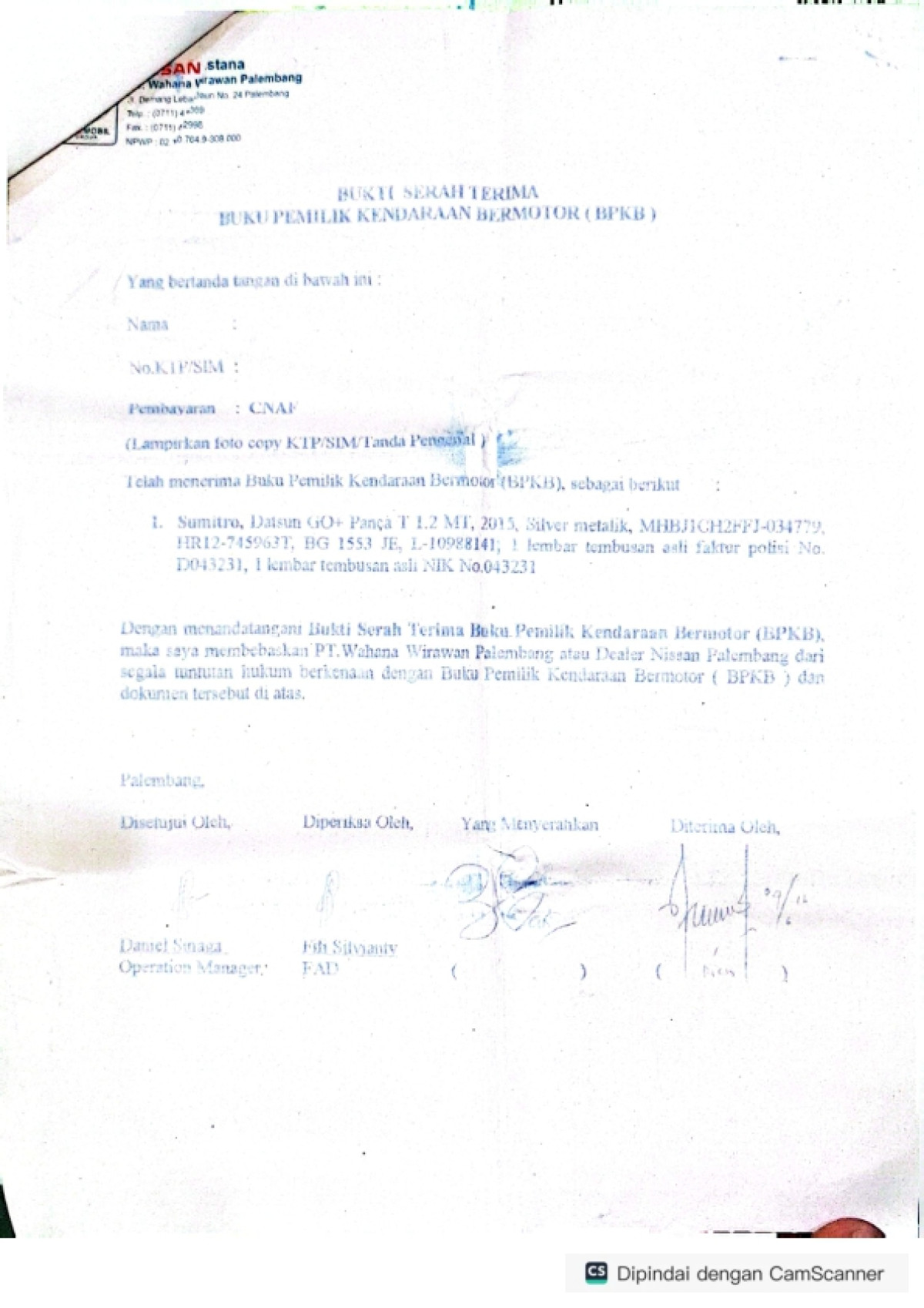 DATSUN GO+PANCA T