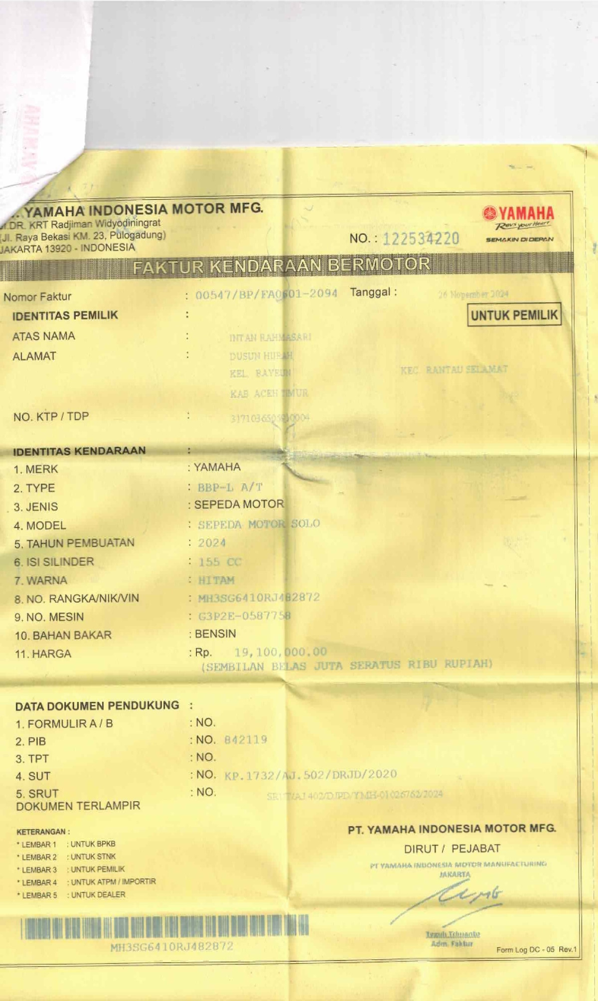 HONDA VARIO 125 CBS ISS