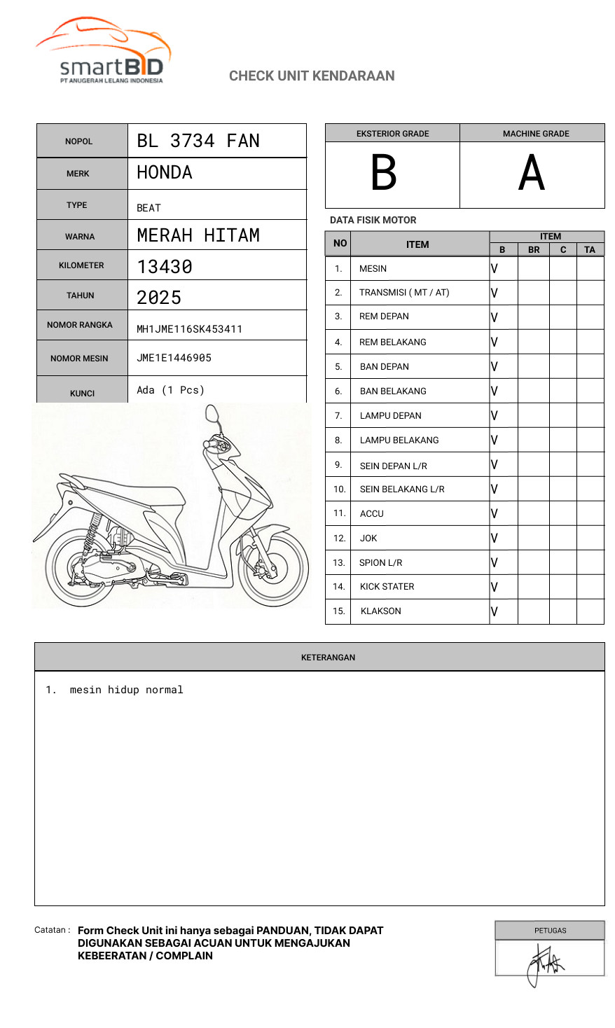 HONDA  BEAT