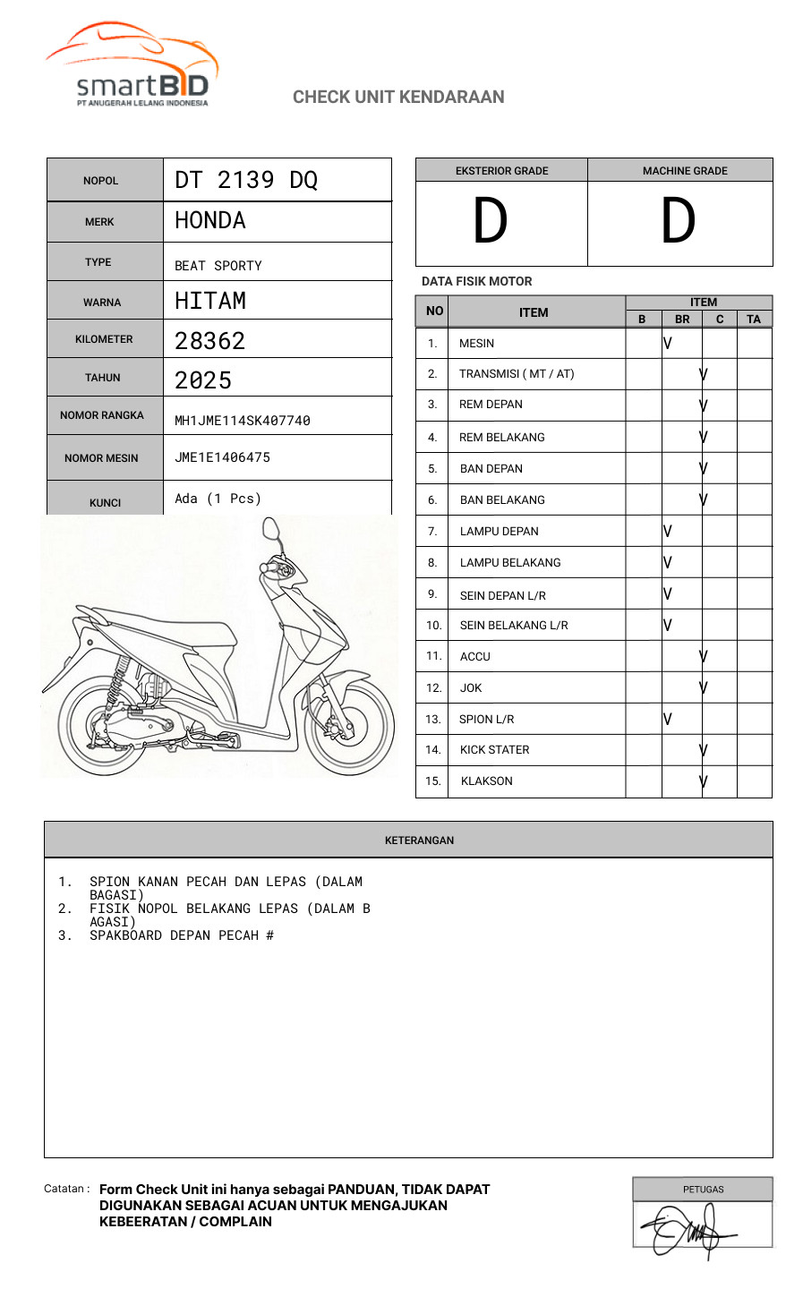 HONDA  BEAT SPORTY