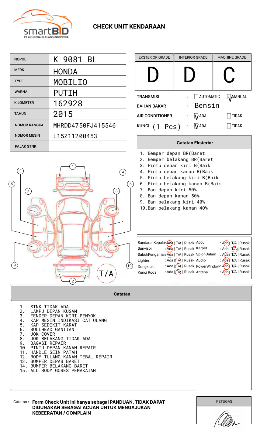 HONDA MOBILIO