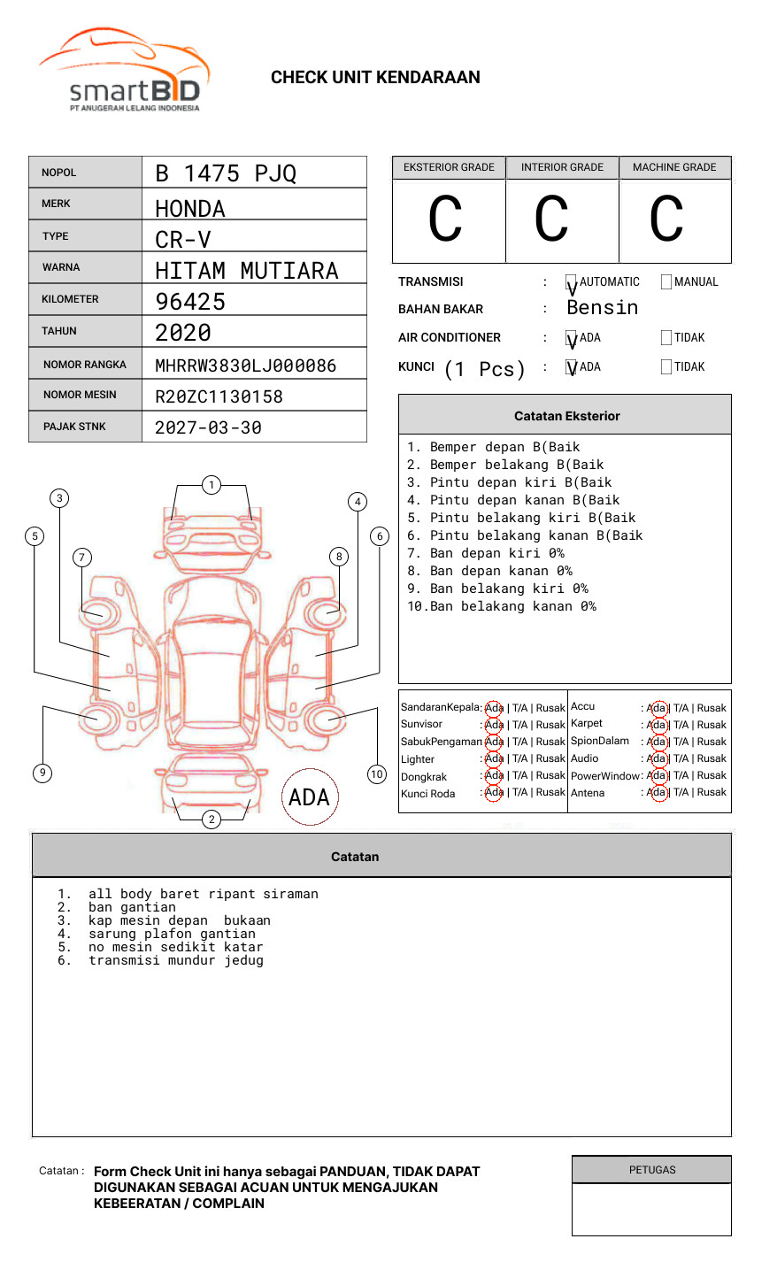HONDA CR-V 2.0 CVT CKD