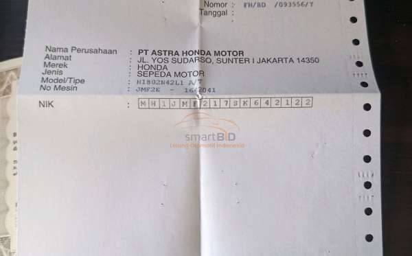 HONDA BEAT DLX SMART KEY