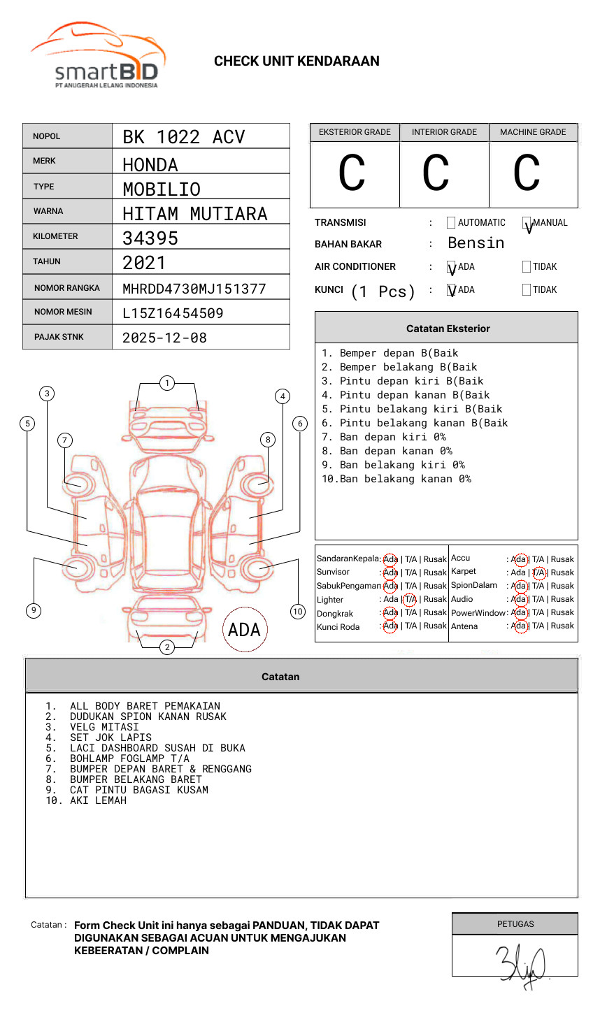 HONDA MOBILIO