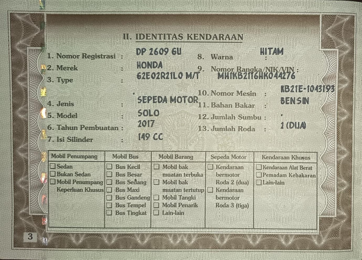 HONDA SUPRA GTR 150