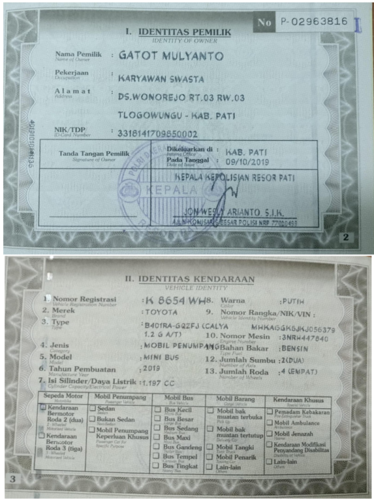 TOYOTA CALYA 1.2 G A/T