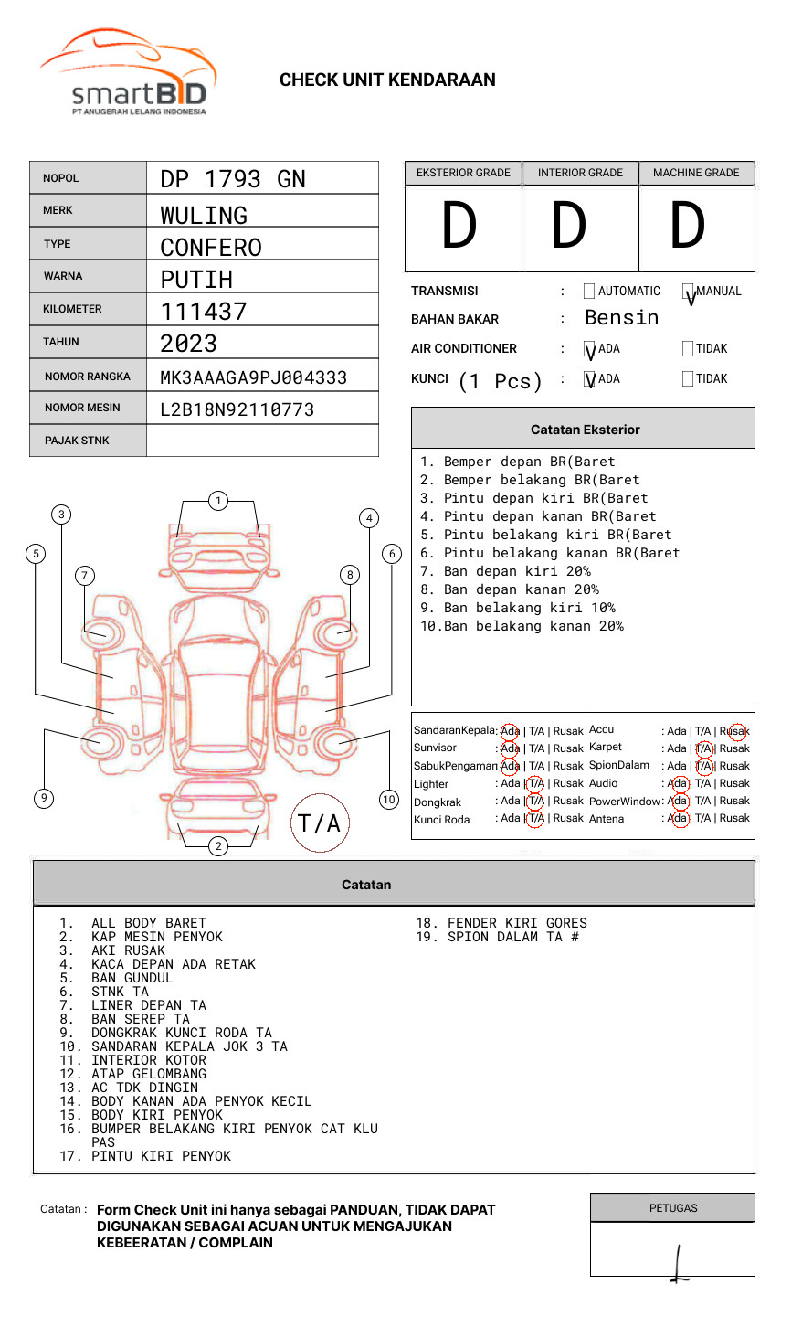 WULING CONFERO