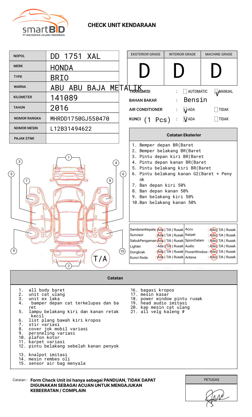 HONDA BRIO