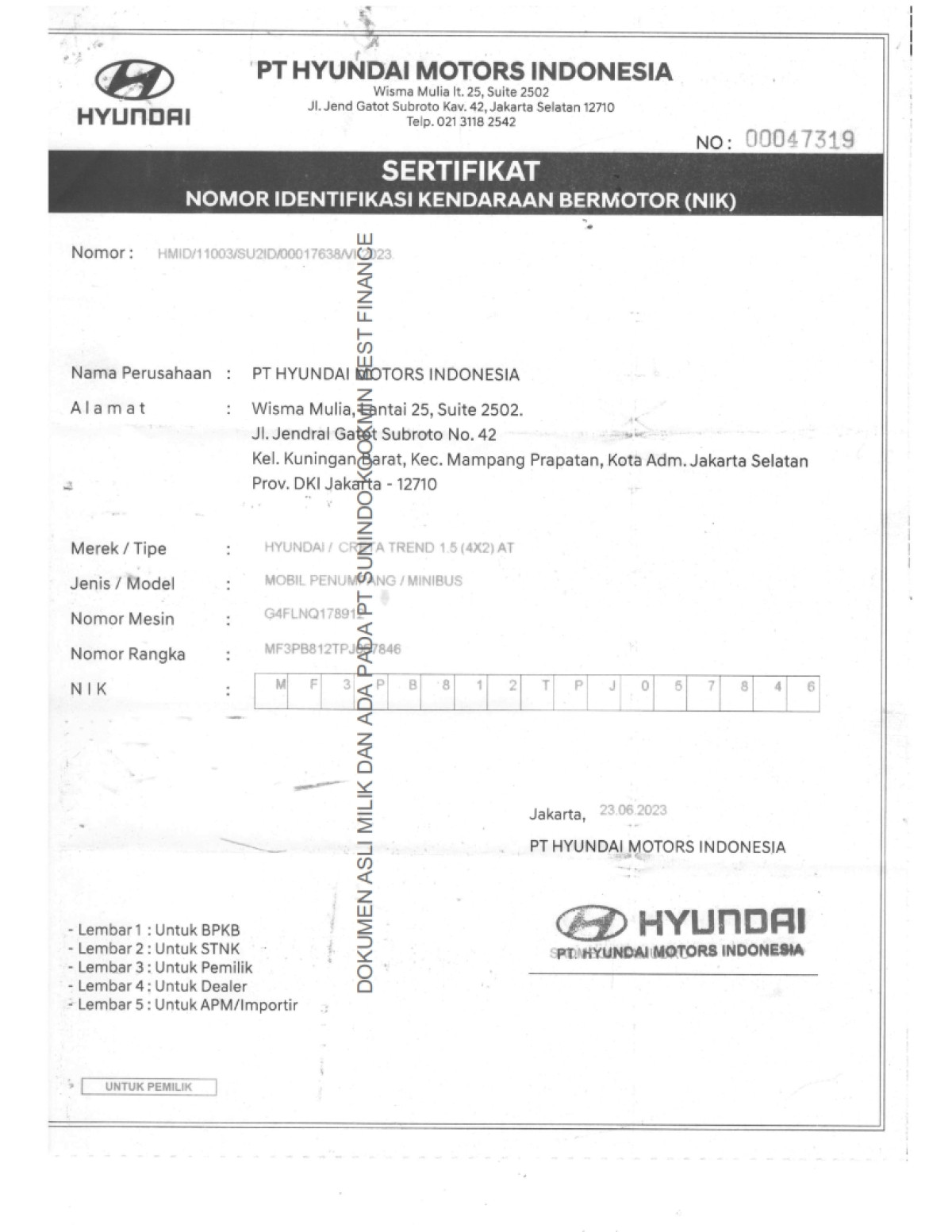 HYUNDAI CRETA TREND AT