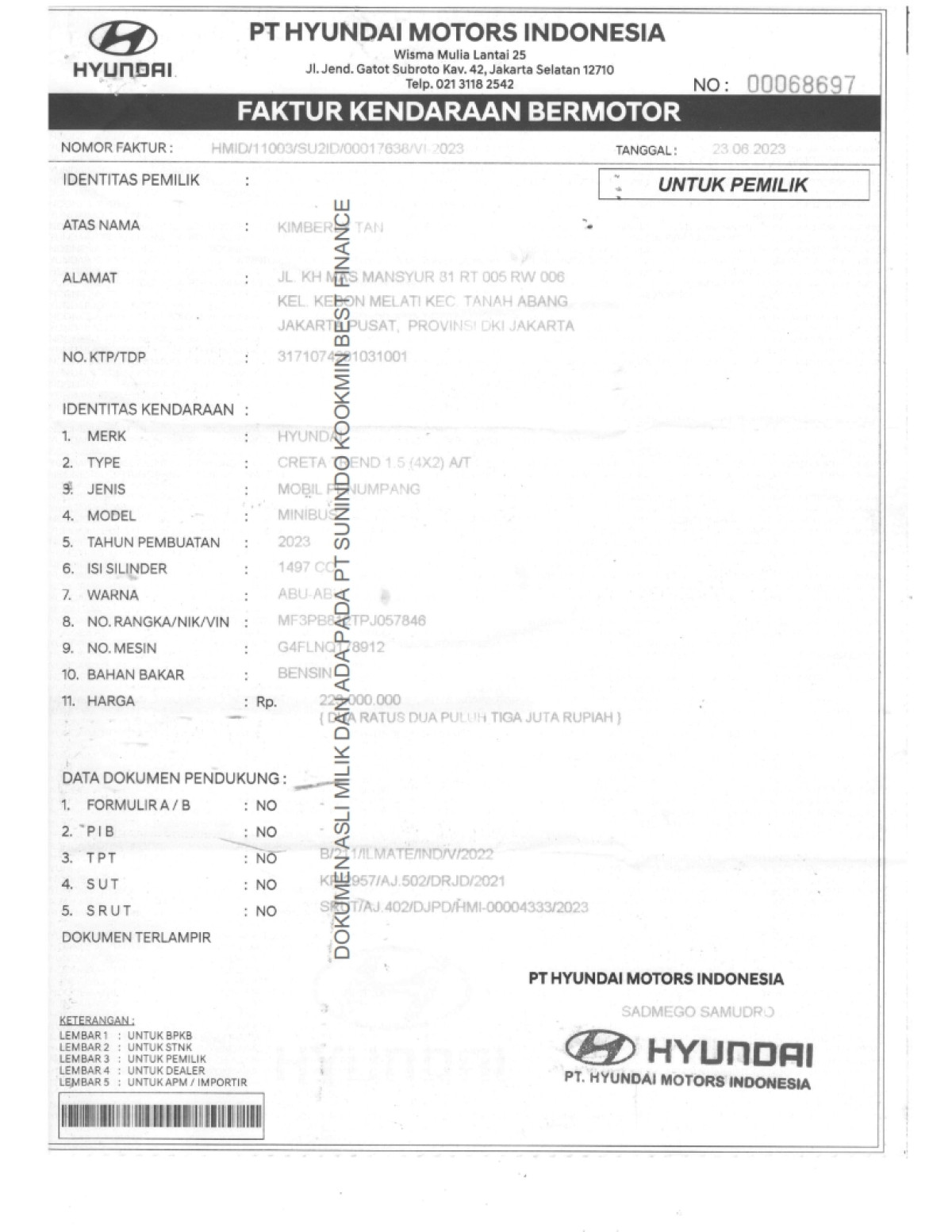 HYUNDAI CRETA TREND AT
