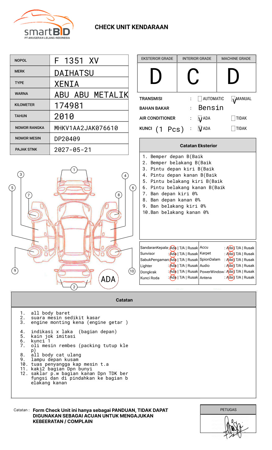 DAIHATSU  XENIA