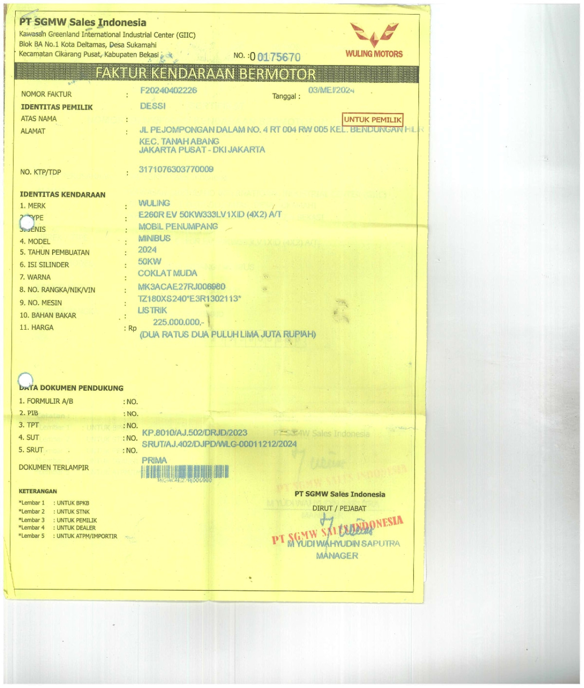 WULING BINGUO EV