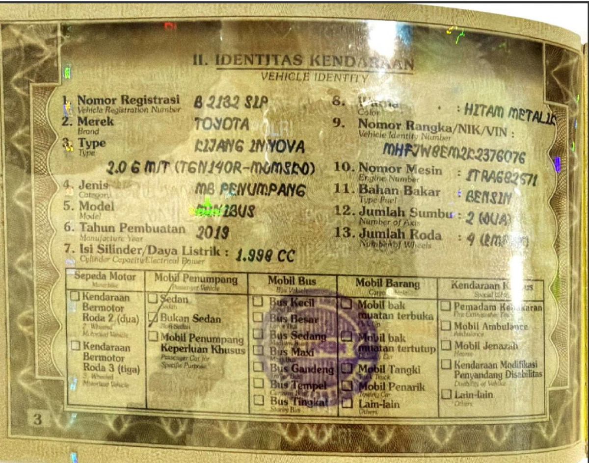 TOYOTA INNOVA