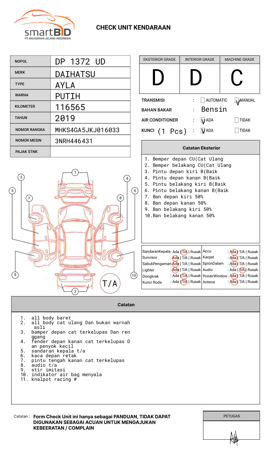 DAIHATSU AYLA 1.2R