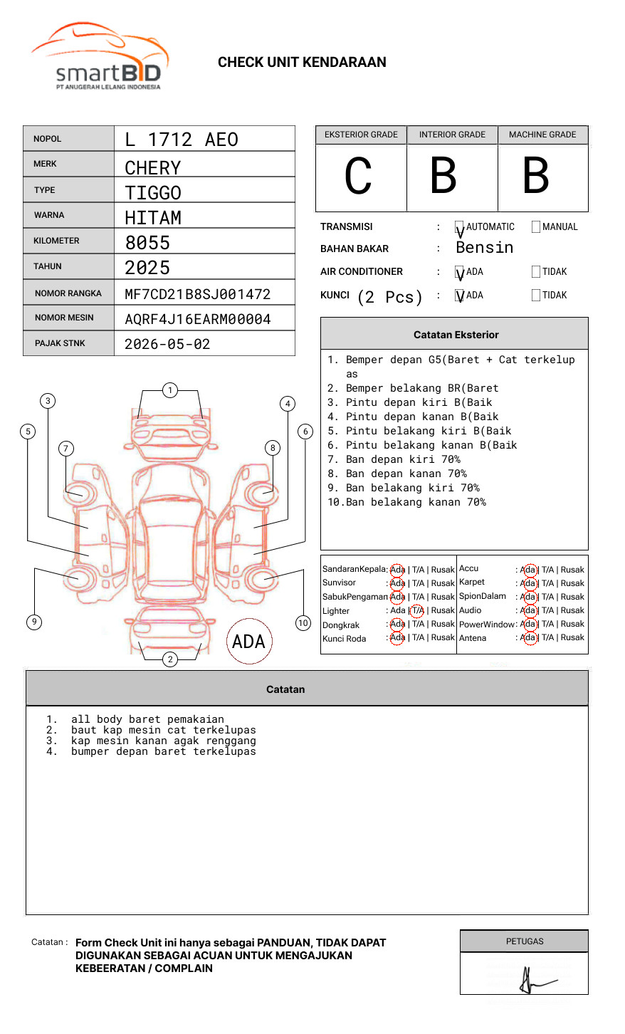 CHERY TIGGO 8 PREMIUM 4X2 AT