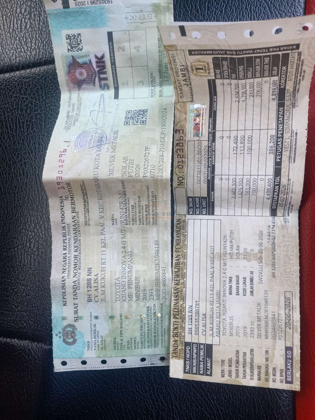 TOYOTA INNOVA 2.4 G