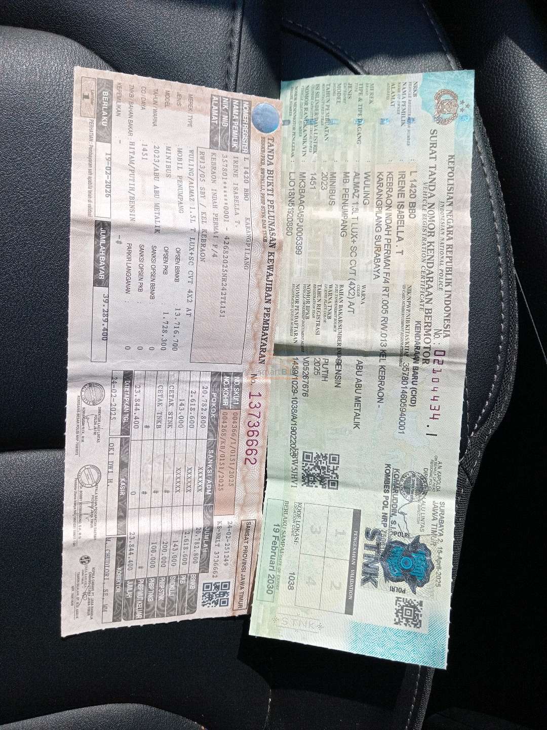 WULING ALMAZ 1.5L T LUX