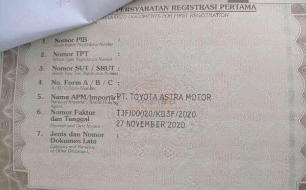 TOYOTA  FORTUNER  G 2.4